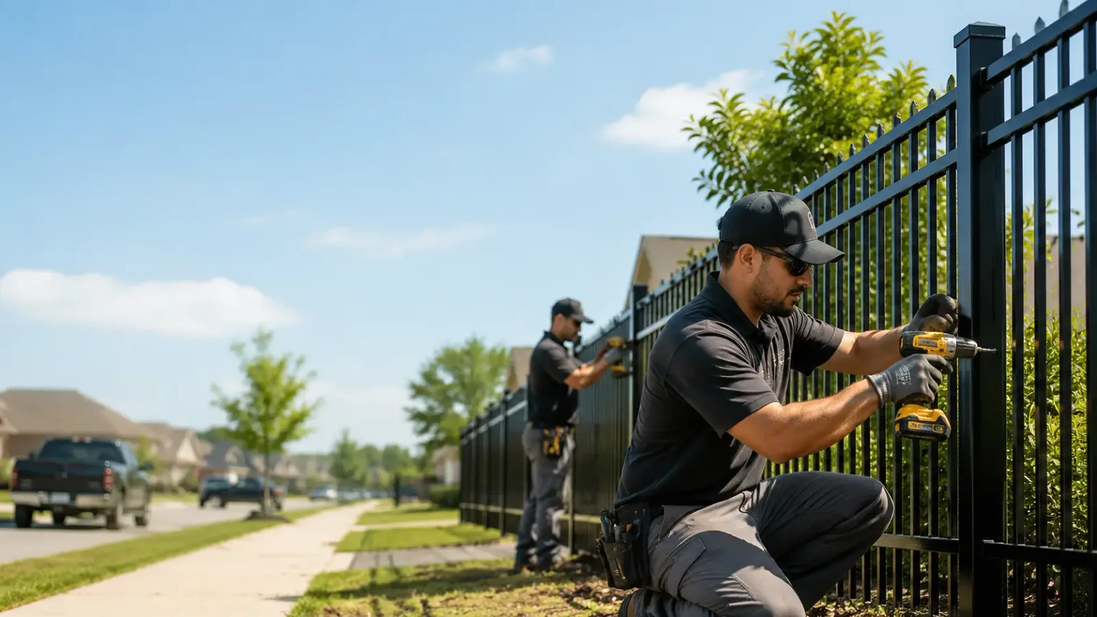 Metal Fence Installation in Galliano, LA